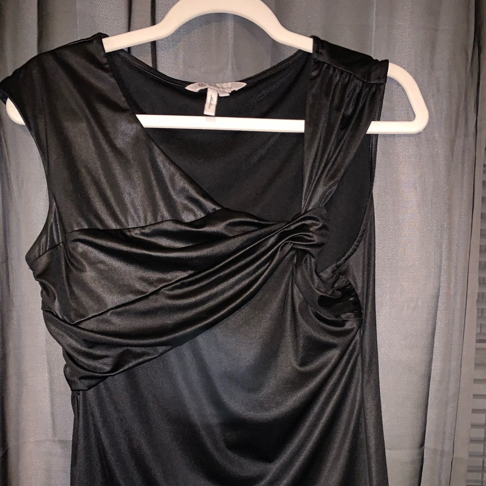 BCBGeneration Sleeveless Black Top